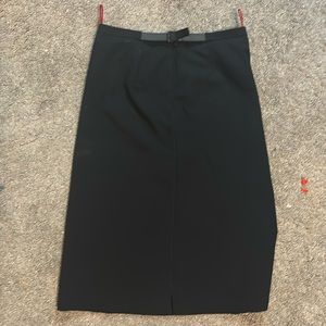 Prada pencil skirt, black size 40 fits like a small medium four or a six.